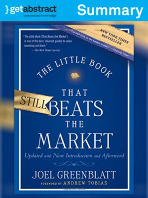 cover image of The Little Book that Beats the Market (Summary)